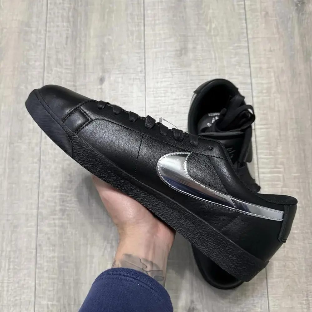 Nike SB Zoom Blazer Low QS Black Skateboard Shoes HJ6703 001 Size 13 Men